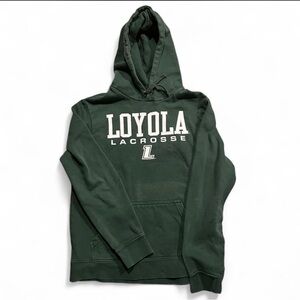 Fanatics Loyola Lacrosse Dark Green Hoodie